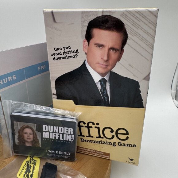 The Office Downsizing Board Game (2019) Dunder Mifflin Fun Family Card Game - Picture 2 of 14